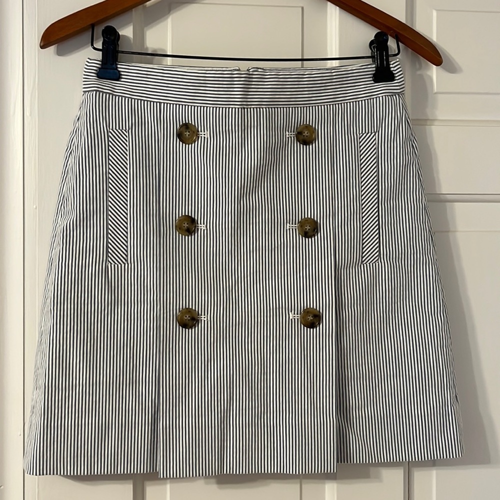 J. Crew Sailor Mini Skirt